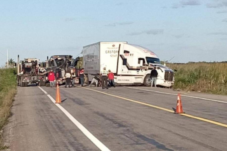 Se registra nuevo accidente en carretera a Champotón