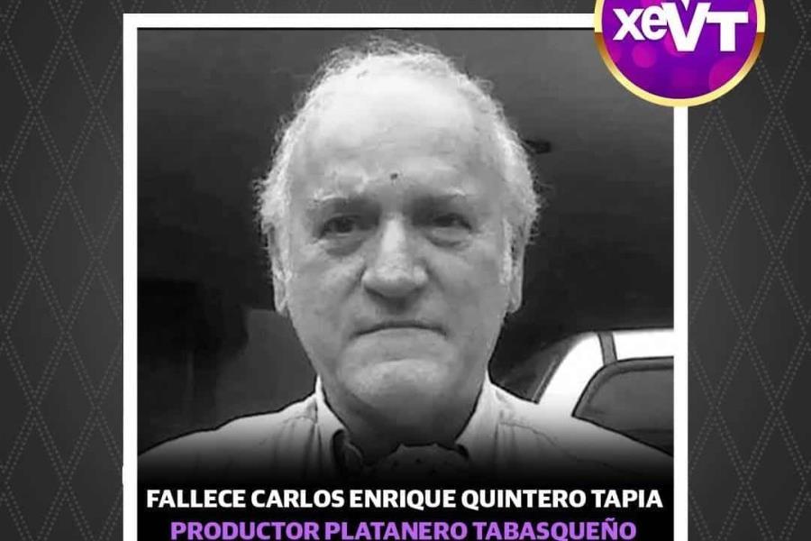 Fallece el productor platanero Carlos Enrique Quintero Tapia