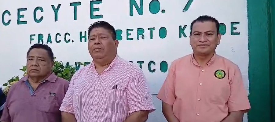 Trabajadores del CECyTE demandan pago de incremento salarial del 2024 de más de mil trabajadores