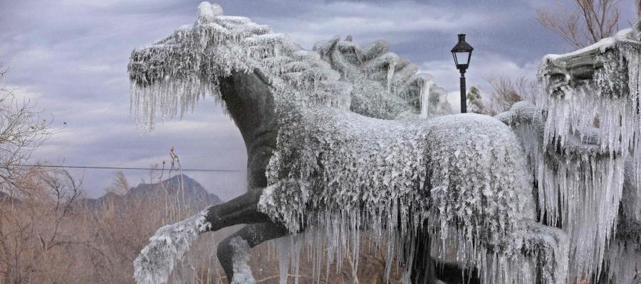 Se congela el monumento “Los Indomables” en Ciudad Juárez