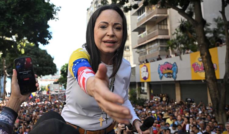 Corina Machado agradece a Trump “su apoyo inquebrantable” a la lucha de Venezuela