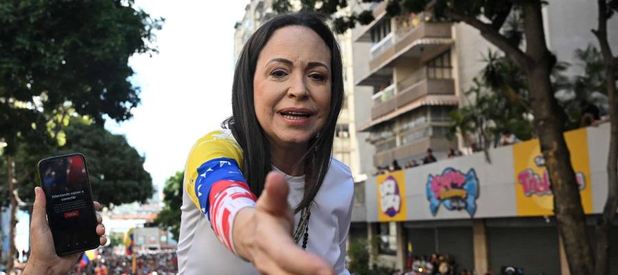 Corina Machado agradece a Trump “su apoyo inquebrantable” a la lucha de Venezuela