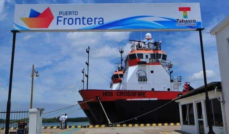 Este año iniciará construcción del puerto de Frontera, reitera May