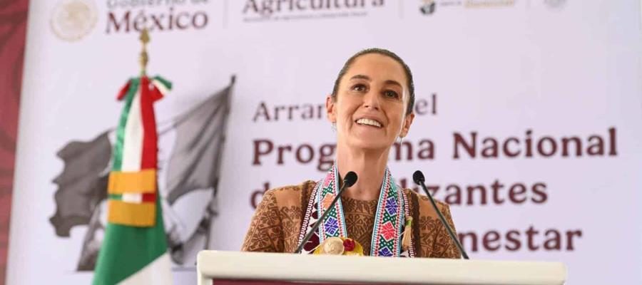 Encabeza Sheinbaum arranque del Programa Nacional de Fertilizantes en Guerrero