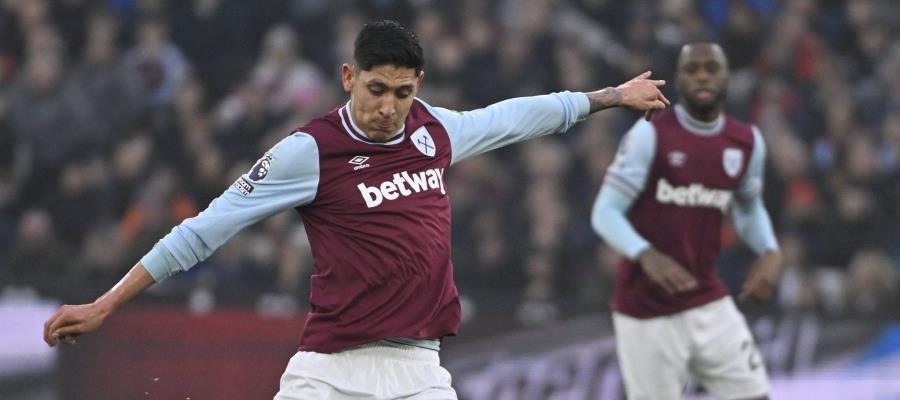 West Ham de Edson Álvarez cae 2-0 ante Crystal Palace