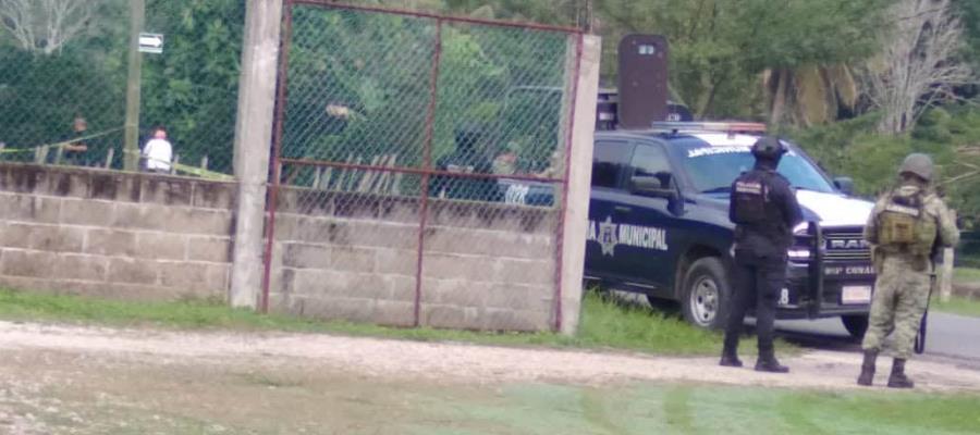 Hallan restos humanos en Villa Aldama, Comalcalco