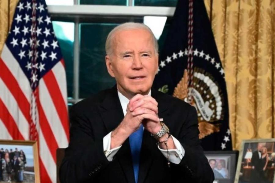 Biden insta a estadounidenses a “mantener la fe” en su último día completo como presidente de EE.UU.