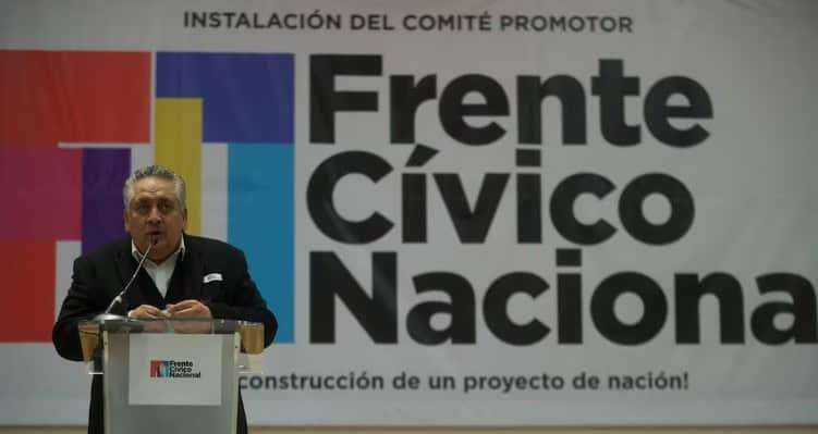 Frente Cívico solicita registro como partido al INE, bajo el nombre ‘Somos México’