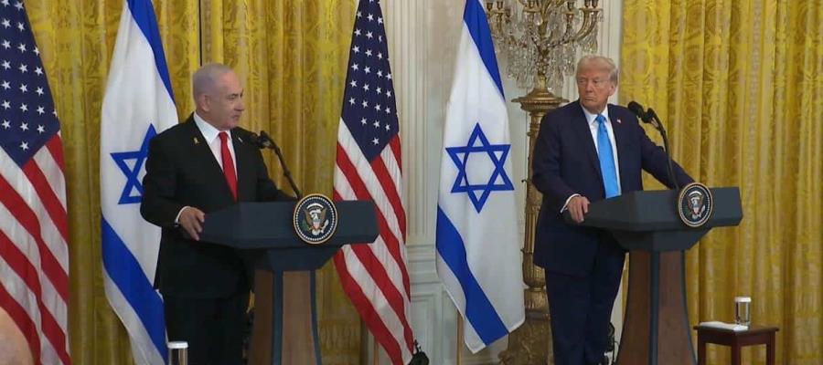 Trump anuncia junto a Netanyahu que EE. UU. “tomará el control” de Gaza