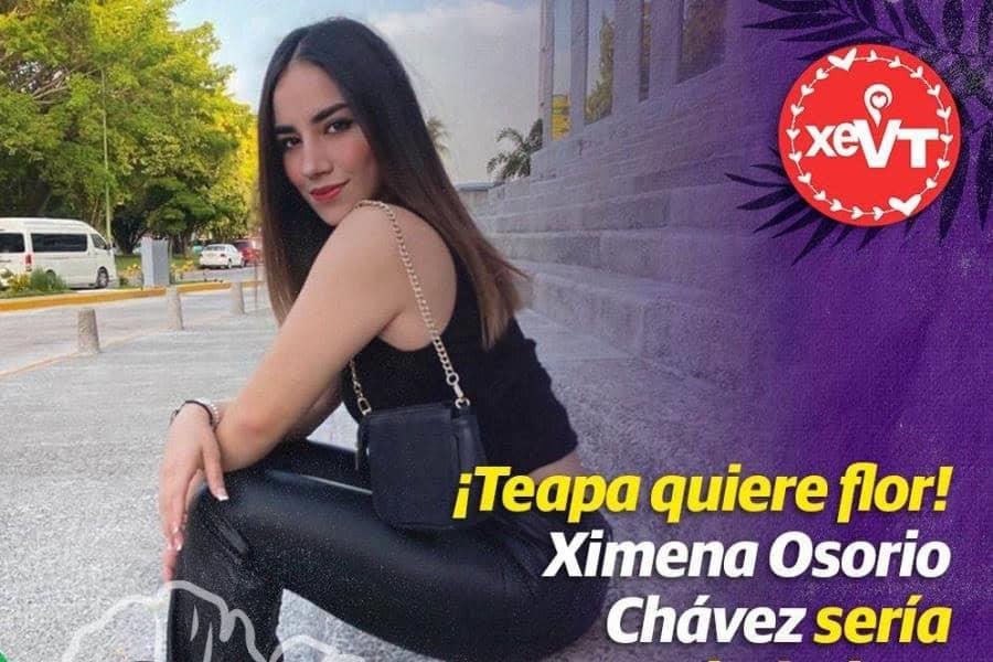 ¡Teapa quiere flor! Ximena Osorio Chávez sería su embajadora