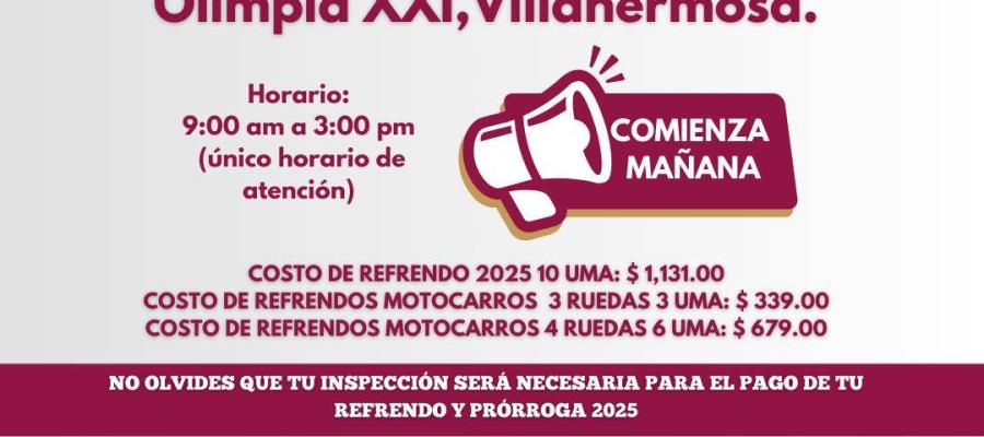 Inicia hoy Semovi inspección y cobro del refrendo de unidades del transporte público 2025