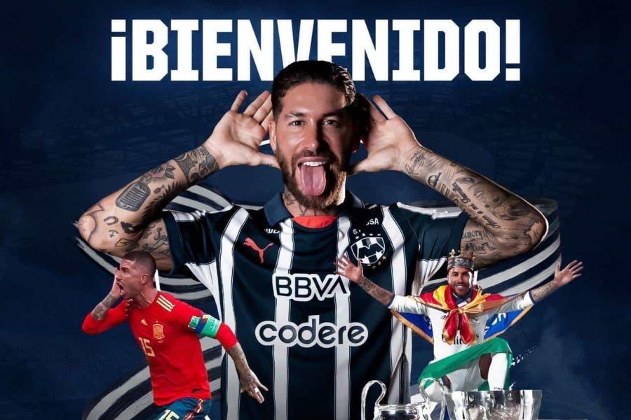 Sergio Ramos llega a México este sábado para ser presentado con Rayados