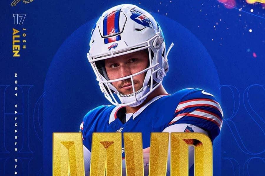 Nombran a Josh Allen el “Jugador Más Valioso” de la NFL 