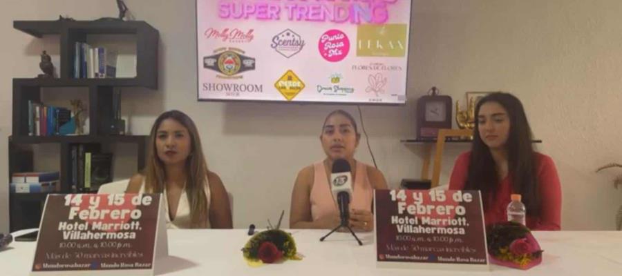 Anuncian 1ra edición de ‘Mundo Rosa Bazar’ en Villahermosa