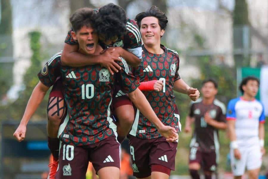 México goleó 3-0 a Belice en Premundial Sub-17 de Concacaf