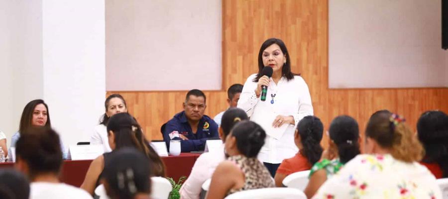 Concluye Yolanda Osuna serie de reuniones con delegados municipales