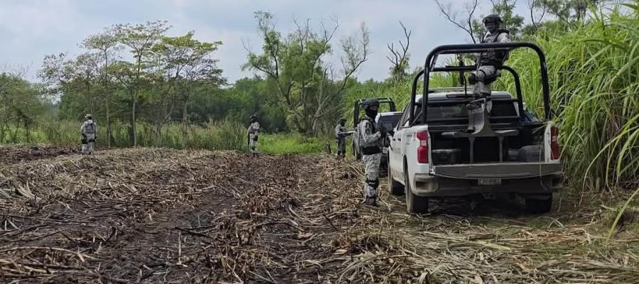 Hallan cañeros restos óseos en predio en la Coatzacoalcos-Cárdenas