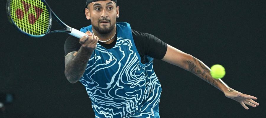 Tenista australiano Kyrgios se retira del UTS Guadalajara por lesión