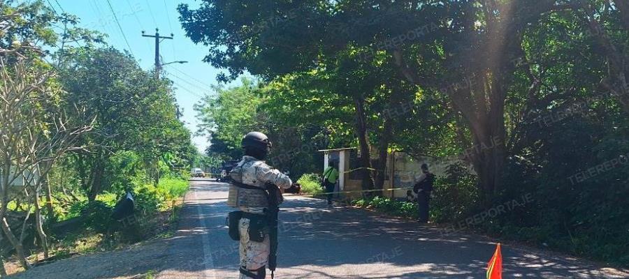 Un muerto y un herido deja ataque a balazos en González, Centro