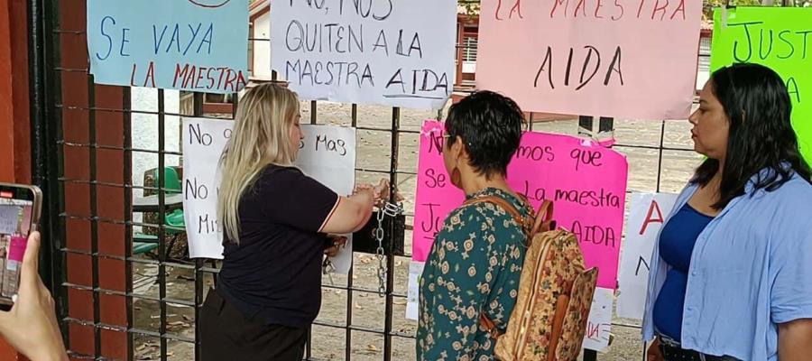 Después de 3 días, papás liberan acceso de primaria ‘Adolfo López Mateos’ en La Pólvora