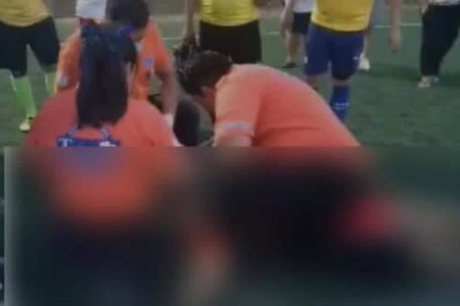 Muere jugador de futbol en Atasta tras recibir golpe en la cabeza