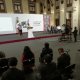 Develan en el Senado letras de oro en honor a Benito Juárez