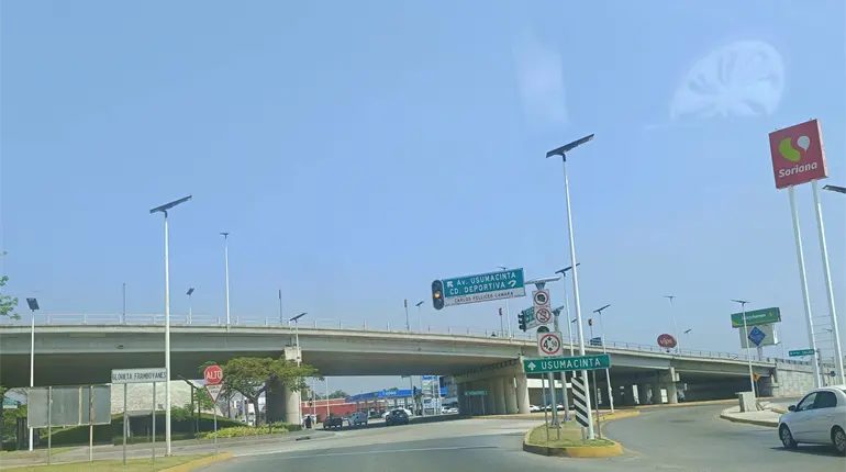 Descarta Obras Públicas riesgo de catástrofe con hundimiento de aproche en distribuidor Guayabal