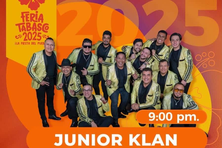 Junior Klan hoy en el Foro Tabasco Junior Klan hoy en el Foro Tabasco