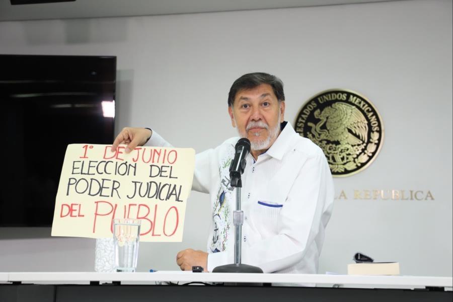 Noroña compara elección judicial con hacer el amor por primera vez Noroña compara elección judicial con hacer el amor por primera vez
