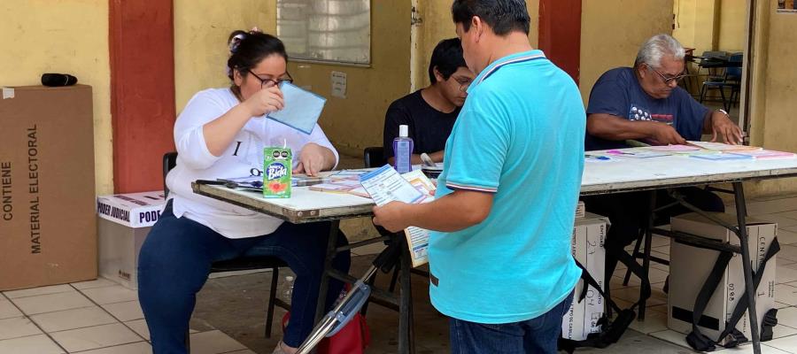 Con poca afluencia, retraso de apertura de casillas y uso de acordeones Tabasco celebra la elección judicial Con poca afluencia, retraso de apertura de casillas y uso de acordeones Tabasco celebra la elección judicial