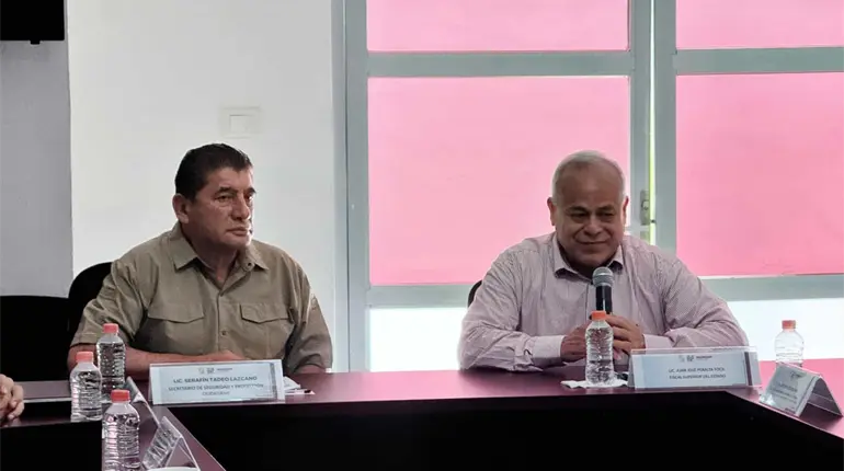 OSFE y titular de la SSPC dialogan sobre el gasto público