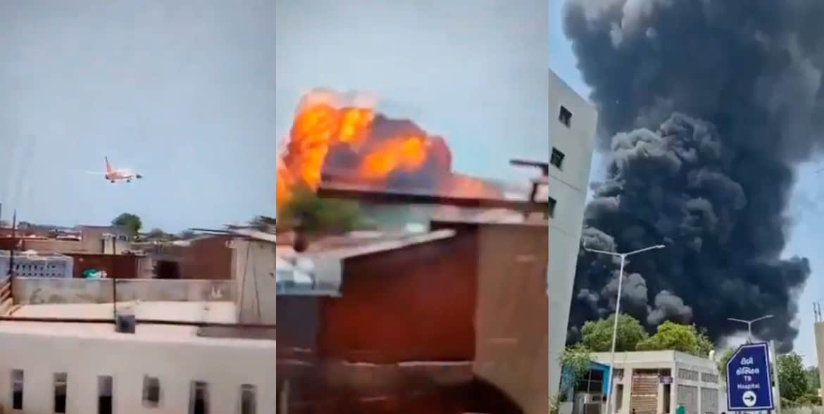 Avión de Air India con destino a Londres se estrella con 242 pasajeros