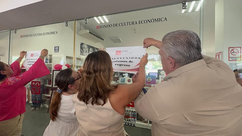 Luego de 6 meses cerrada, reabre sus puertas la librería del Fondo de Cultura Económica