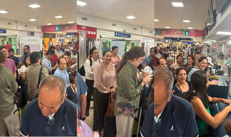 Genera inconformidad en pasajeros retraso de vuelo de Viva Aerobus en Aeropuerto de Villahermosa