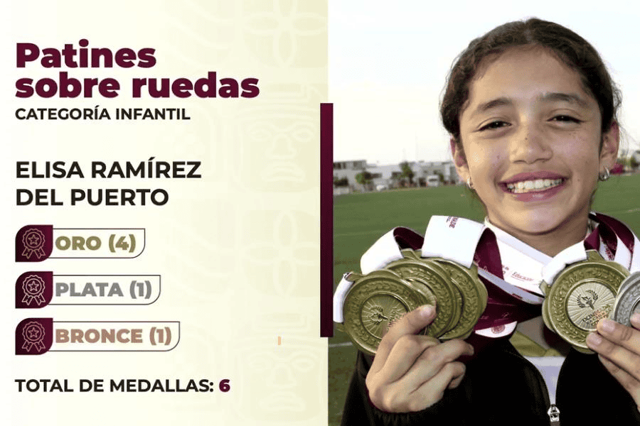 Celebra Gobierno 26 medallas logradas por atletas tabasqueños en Olimpiadas Conade 2025