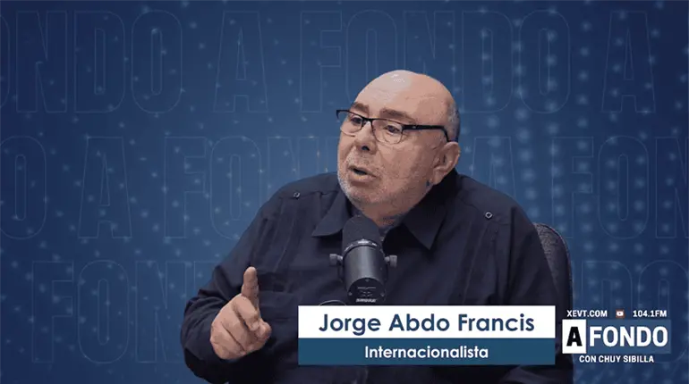 Tercera guerra mundial está latente, “porque están gobernando enfermos”: Jorge Abdo