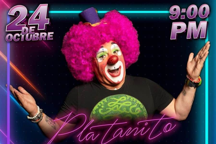 ¡Platanito en Villahermosa! Estará el 24 de octubre en el Convenciones