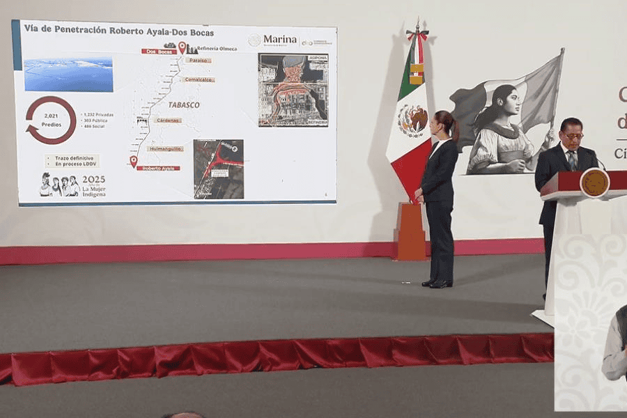 En agosto iniciará la construcción del ramal Roberto Ayala-Dos Bocas, del Tren Interoceánico: Gobierno Federal