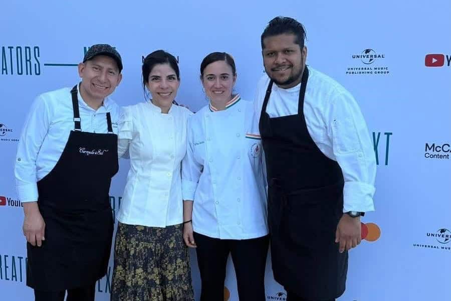 Gaby Ruiz cocina en Cannes en festival de creatividad