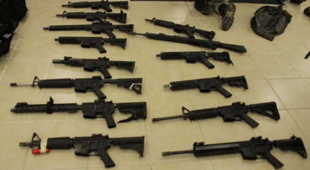 Dictan 17 años de prisión a 13 personas en Chiapas por portación de armas de fuego de uso exclusivo del Ejército