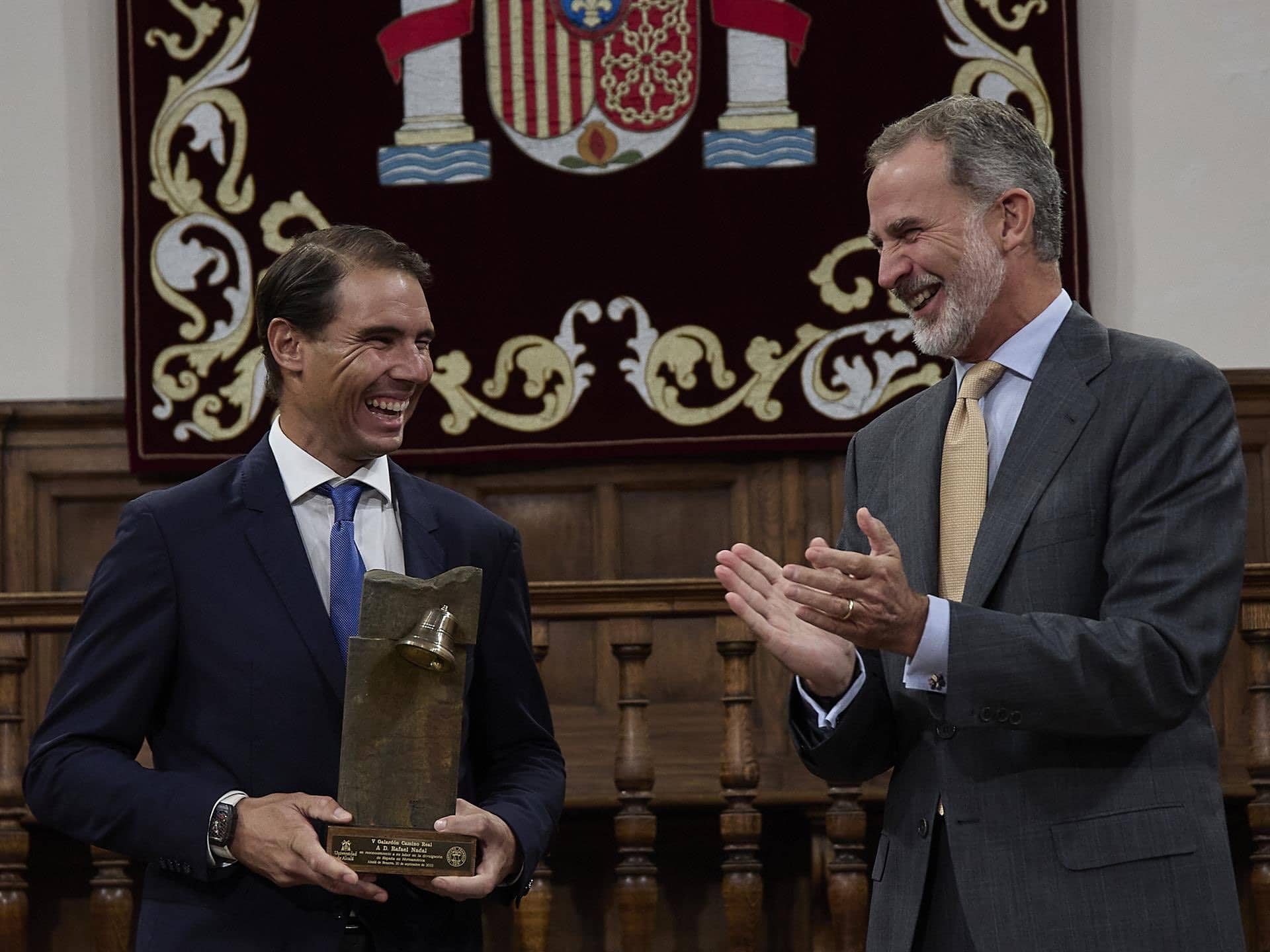 Rafael Nadal y Teresa Perales son distinguidos como marqueses por el Rey Felipe VI