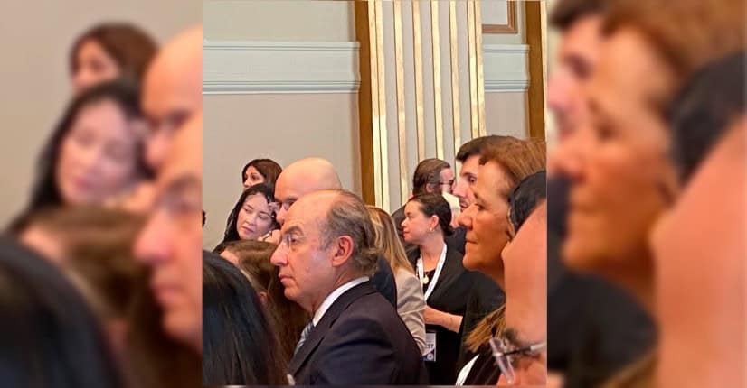 Noroña llama cínico e hipócrita a Calderón tras coincidir en audiencia con León XIV