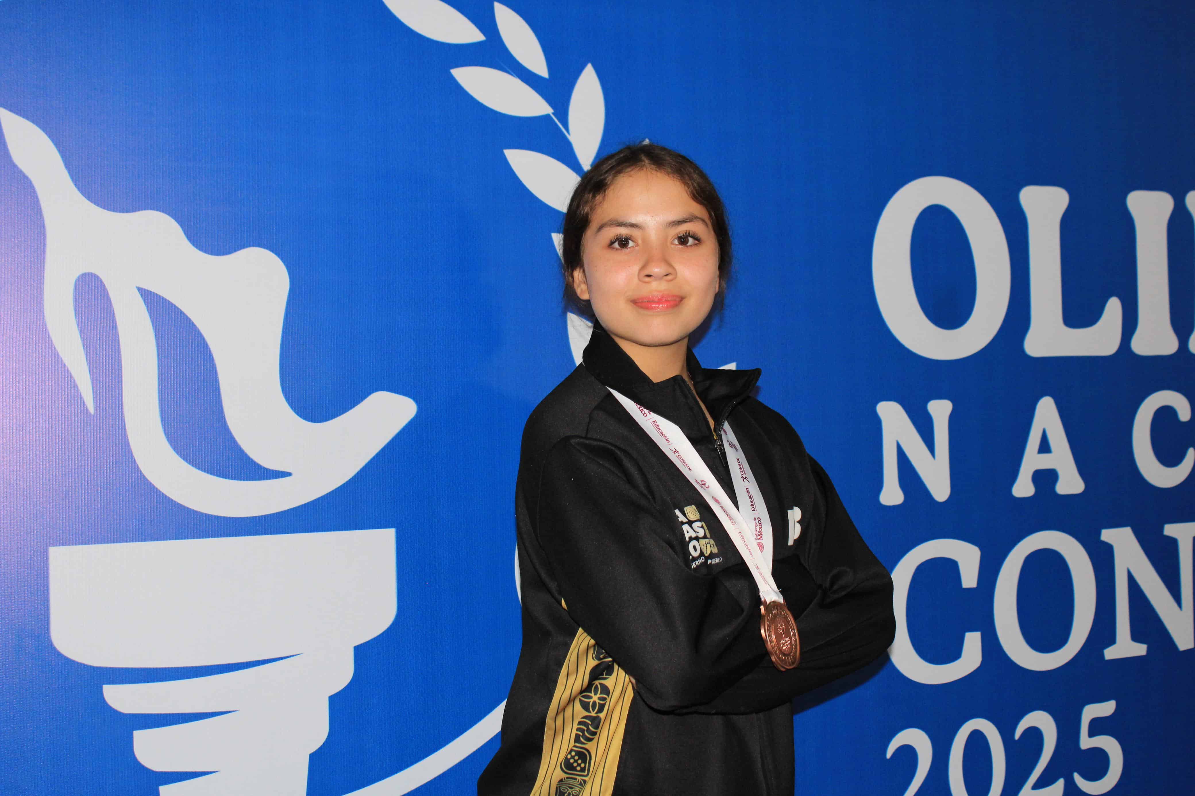 Deborah Granados le da un nuevo bronce a Tabasco en Taekwondo durante la Olimpiada Nacional