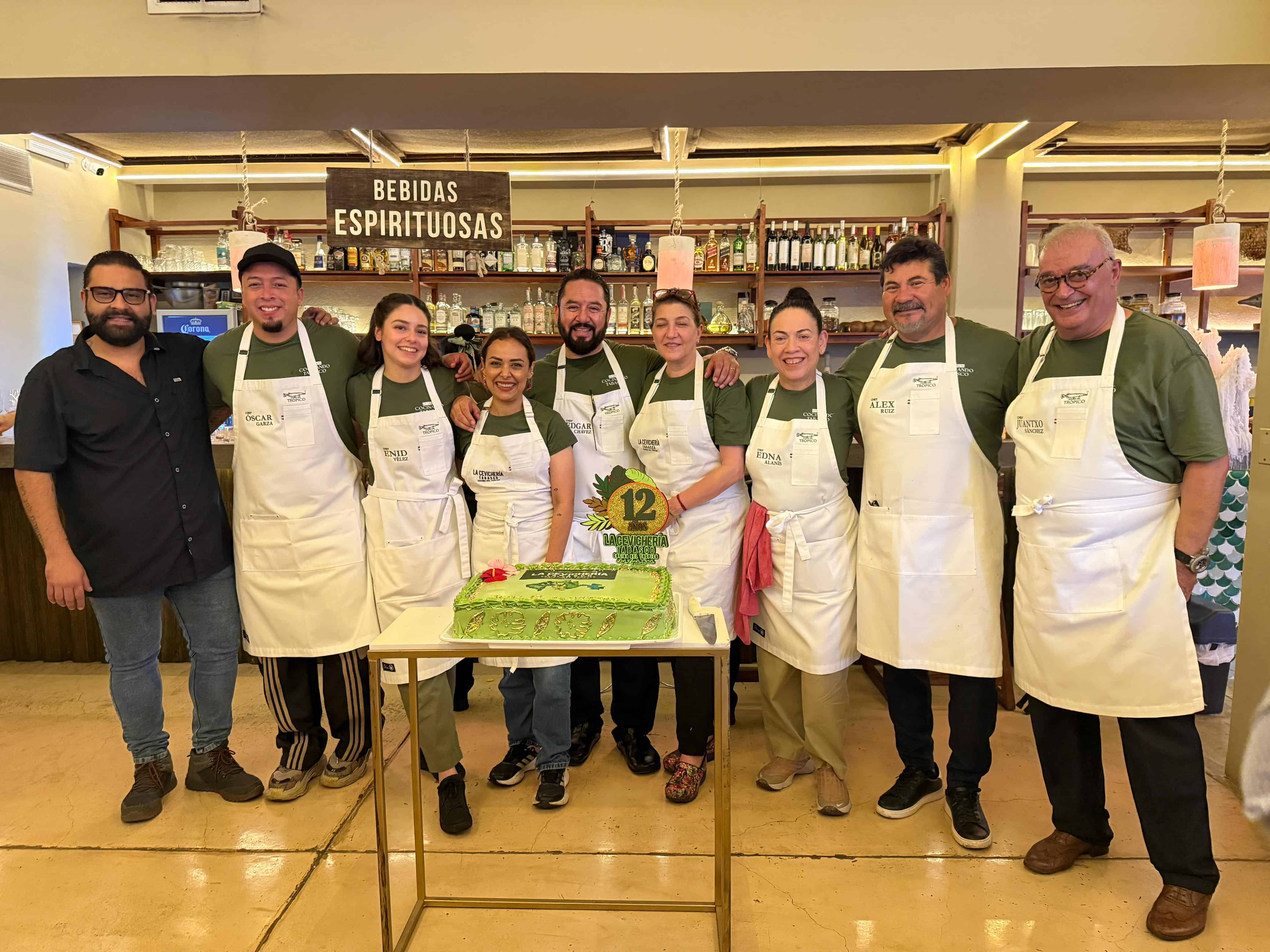 Sazón, pasión y dedicación: La Cevichería Tabasco celebra 12 años de fundación