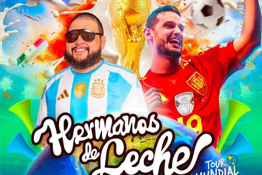 Hermanos de Leche el 22 de agosto en Villahermosa