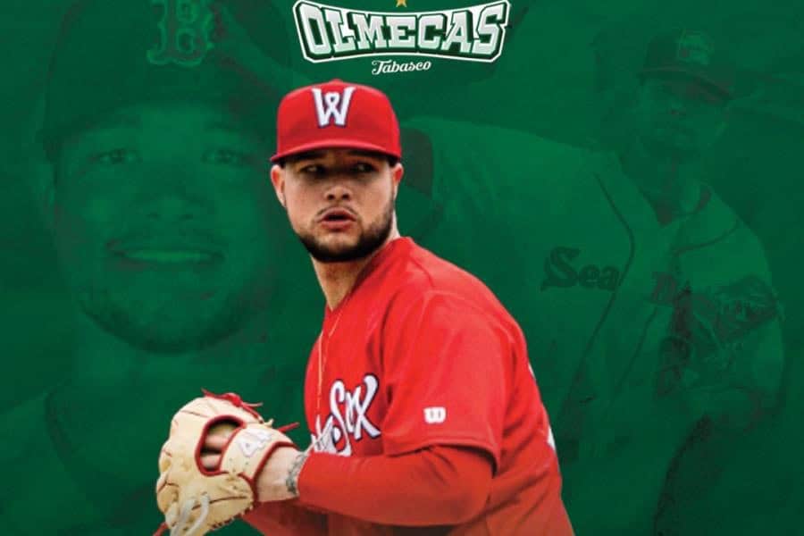 Llega Grant Gambrell como relevista de Olmecas; sale Félix Pérez
