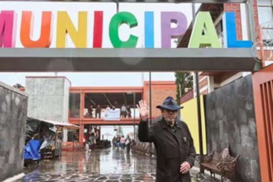 Tim Burton se pasea en Tepoztlán