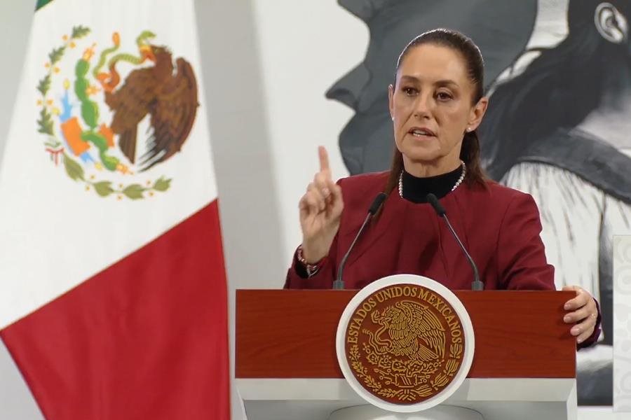 Cuestiona Presidenta límites de la libertad de expresión tras ataques contra Layda Sansores