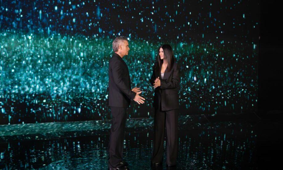 Laura Pausini y Robbie Williams unen voces para el himno oficial de la FIFA