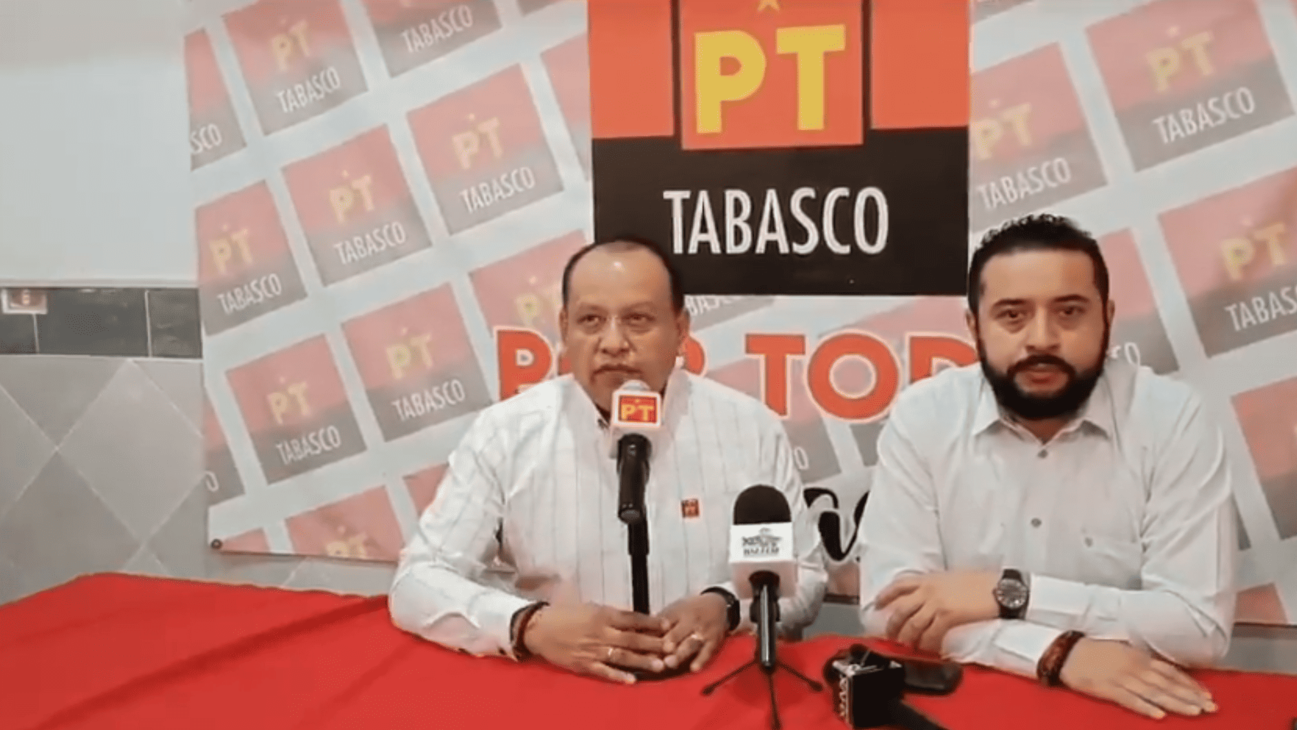 Se respaldará moralmente a Hiram Llergo hasta que no se demuestre que es culpable: PT